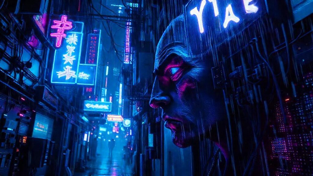 Ciudad cyberpunk