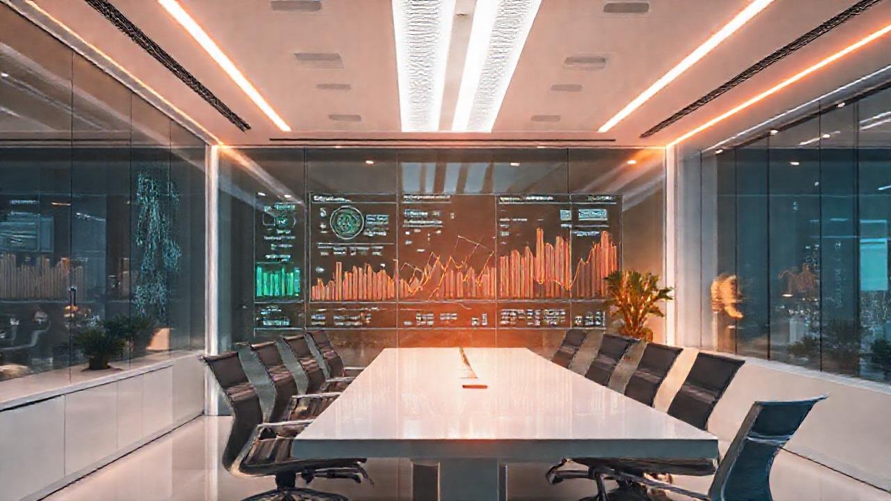 Un espacio de trabajo inteligente y futurista