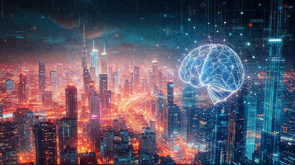 Ciudades futuristas digitales: cerebro y datos