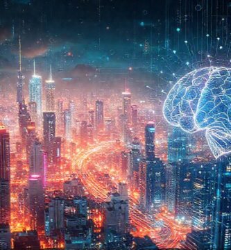 Ciudades futuristas digitales: cerebro y datos