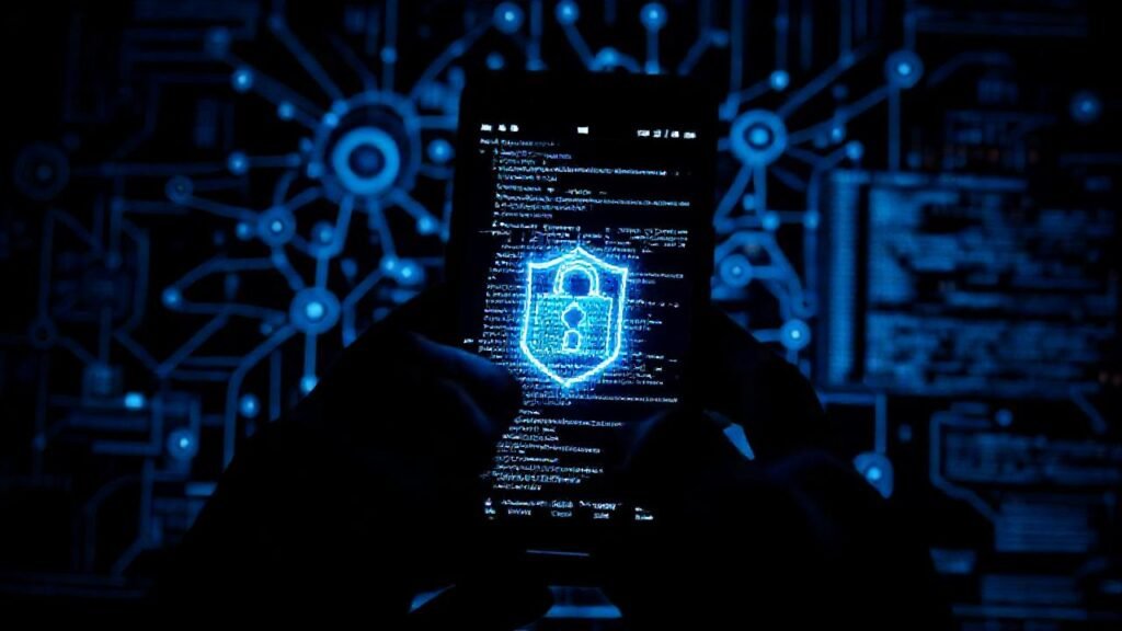 Un teléfono oscuro protege datos complejos