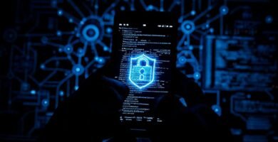 Un teléfono oscuro protege datos complejos