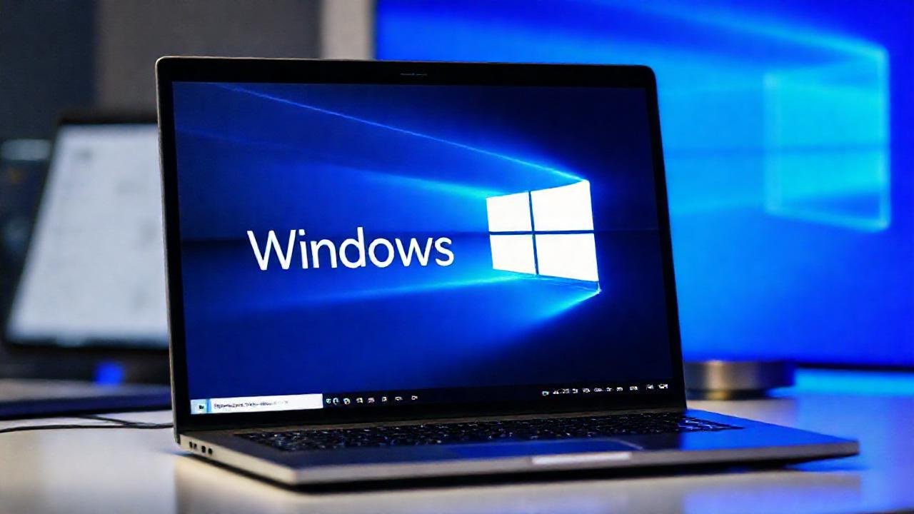 Laptop moderna, segura, y profesionalmente actualizada