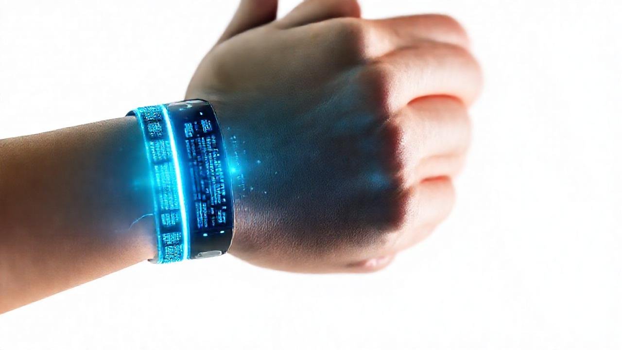 Un brazalete futurista muestra calma digital