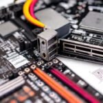 Componentes electrónicos: detalle técnico y orden