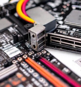 Componentes electrónicos: detalle técnico y orden