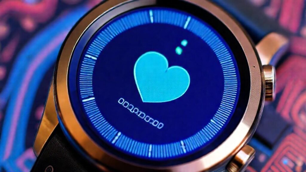 Reloj inteligente: diseño moderno y técnico