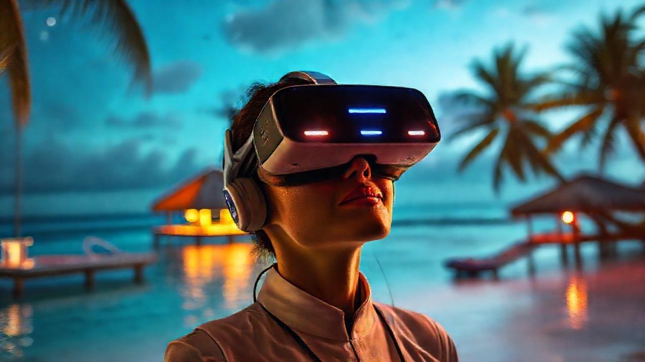 El agente de viajes futurista ofrece playas vibrantes