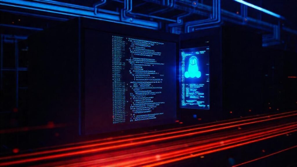 Servidor Linux futurista