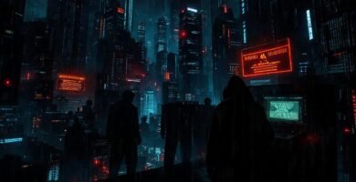 Ciudad digital oscura