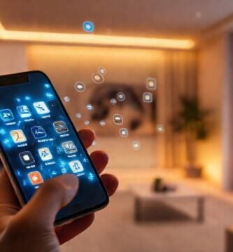 Tecnología moderna crea un ambiente cálido