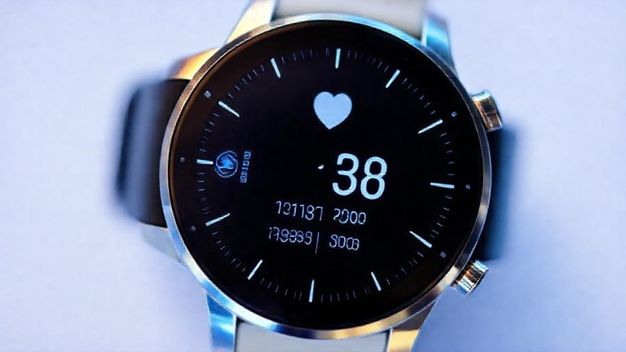 Un reloj inteligente muestra datos vitales