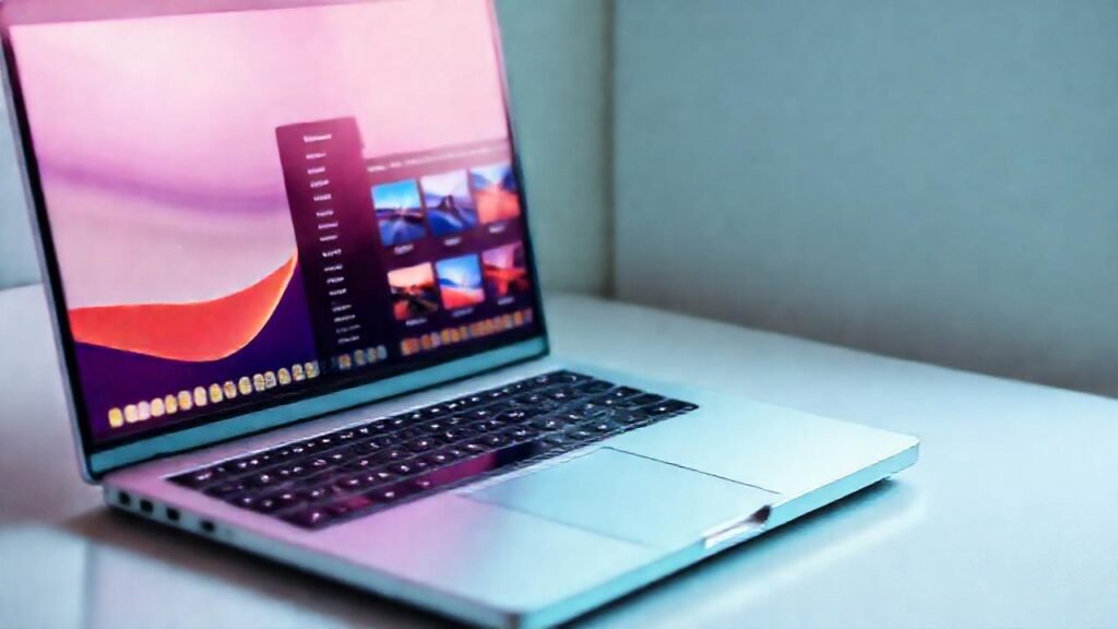 MacBook Pro captura fotos profesionales vibrantes