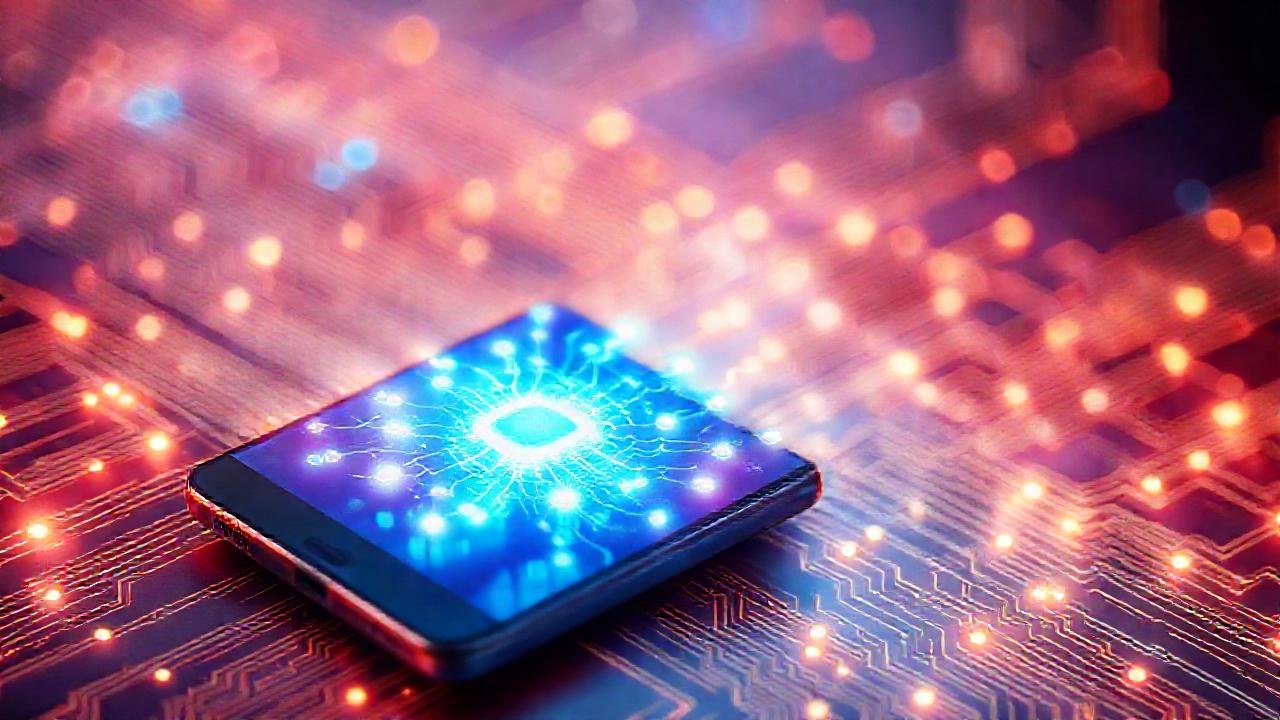 Una interfaz digital futurista en Android