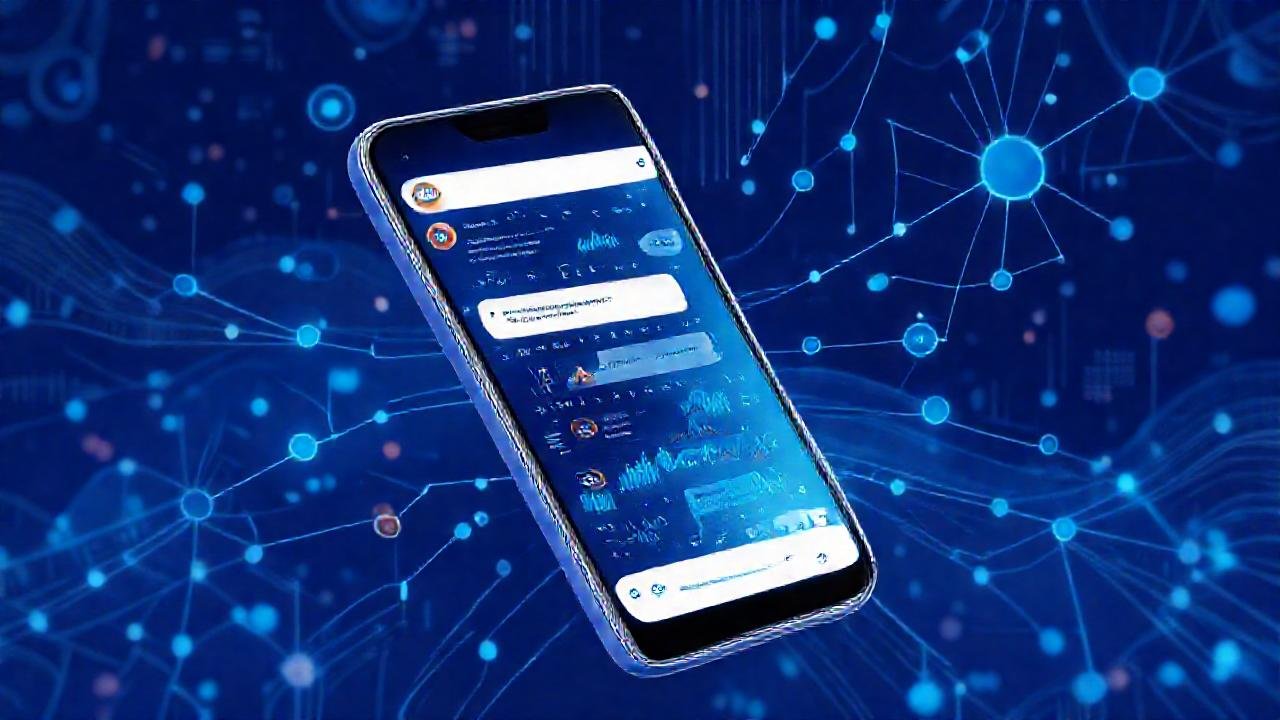 Una app de chatbot visualiza datos de forma futurista