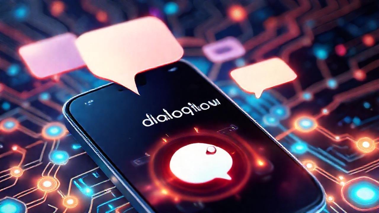 Interfaz Android inteligente y futurista