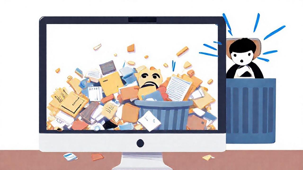 Pantalla de Mac: caos liberado, orden restaurado