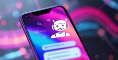 Una app móvil asiste con diseño moderno