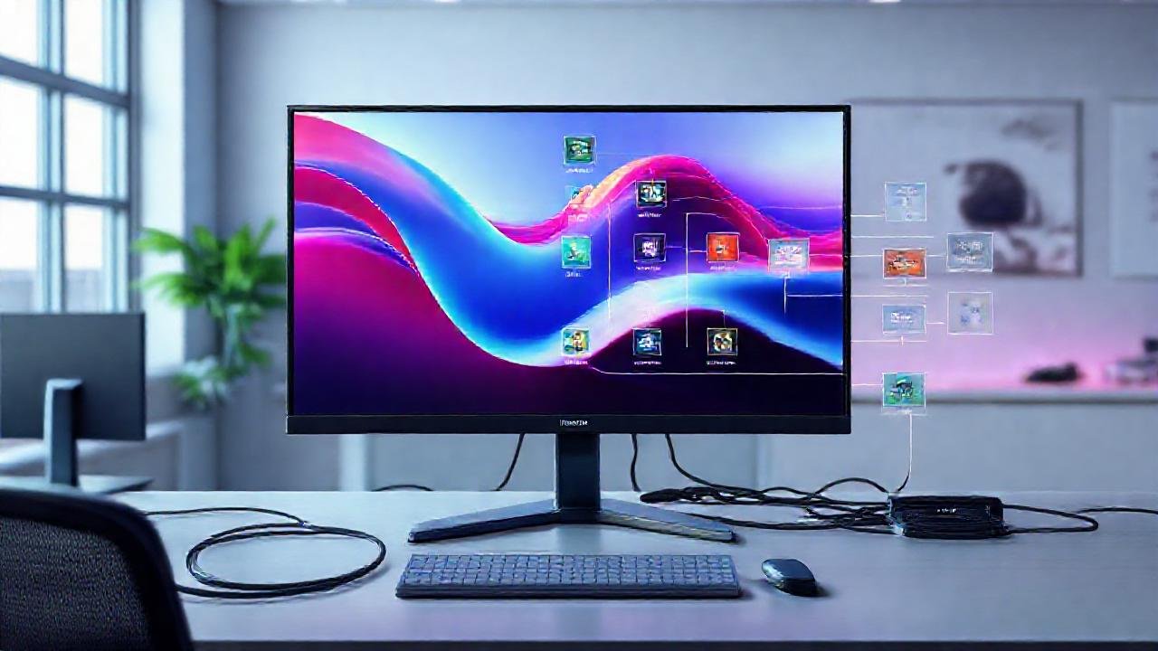 PC Android, monitor y configuración profesional