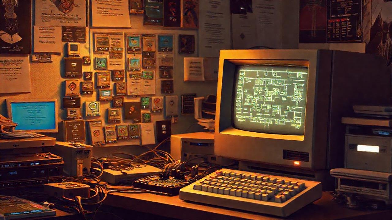 Retrocomputadora emula la era digital pasada