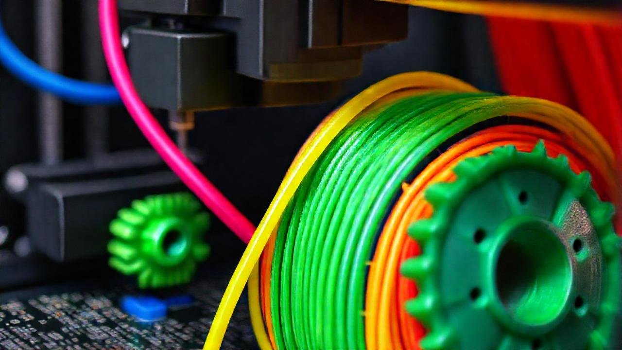 Impresora 3D produce filamentos flexibles vibrantes