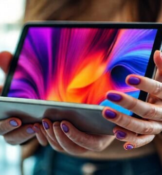 Tableta Android moderna: diseño elegante y vibrante
