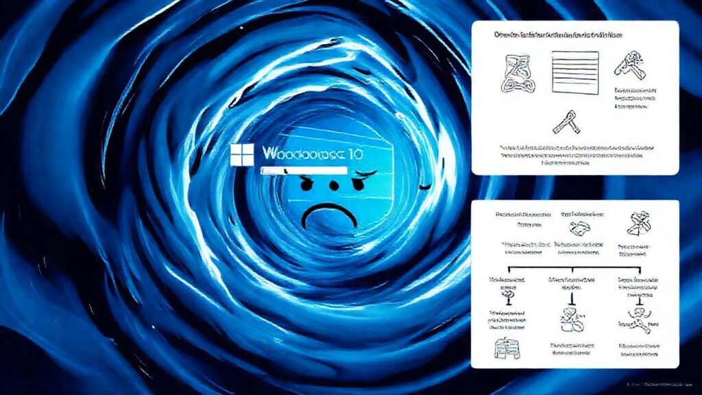Restauración de Windows: error técnico frustrante