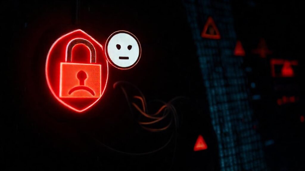 Red dañada: peligro digital inminente