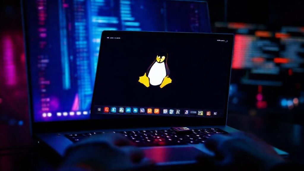 Tutorial digital de Linux en pantalla