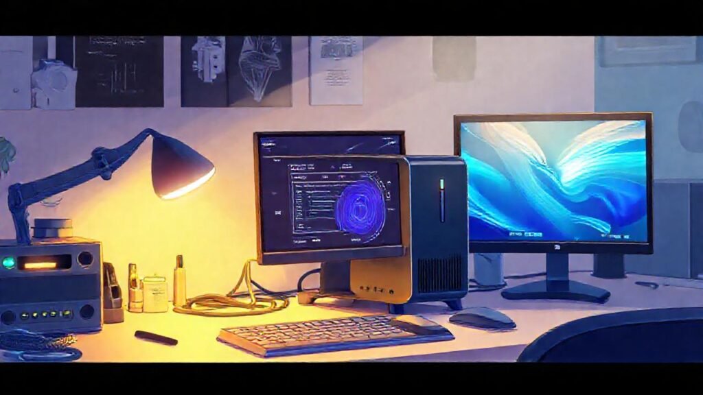 Un espacio digital ordenado y brillante