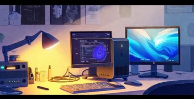 Un espacio digital ordenado y brillante