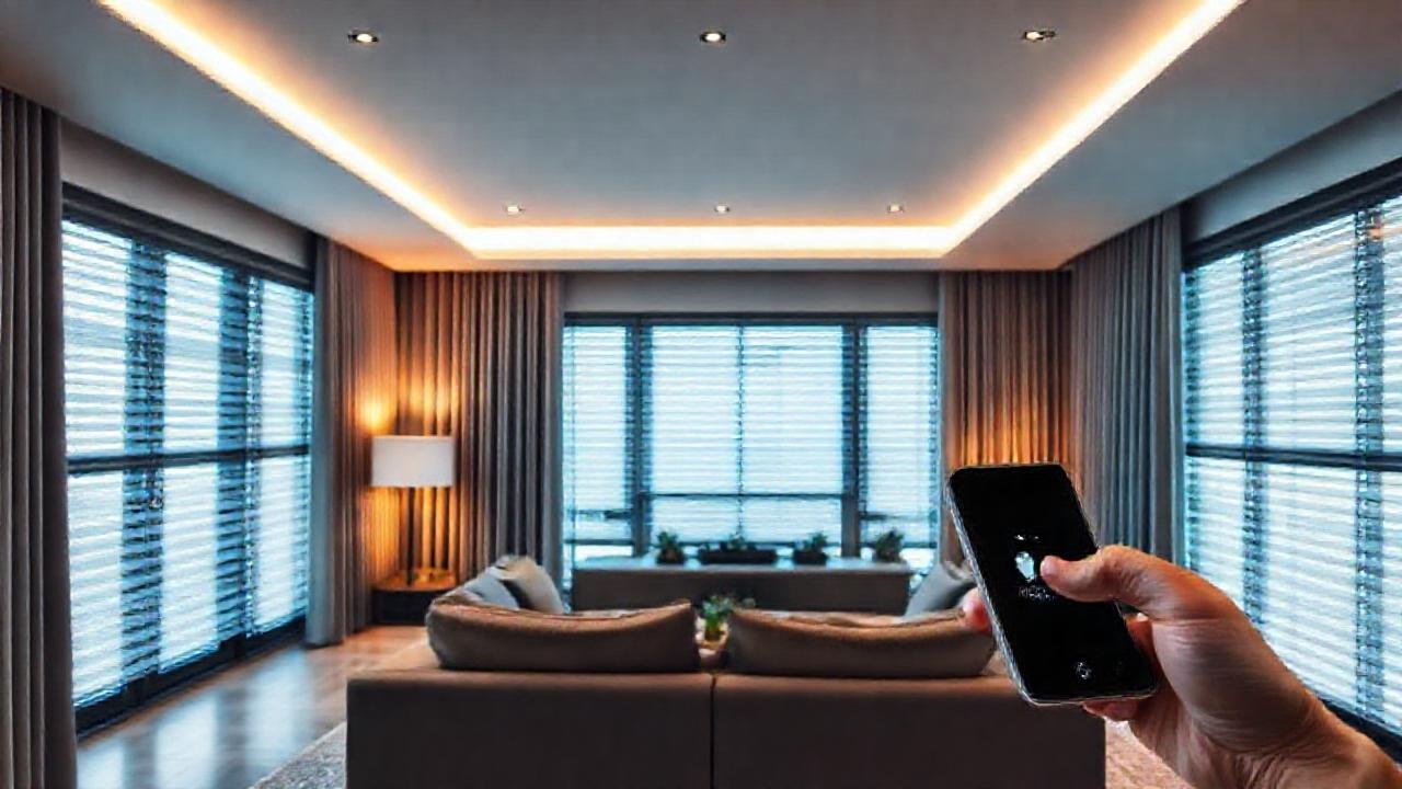 Un salón moderno, inteligente y acogedor