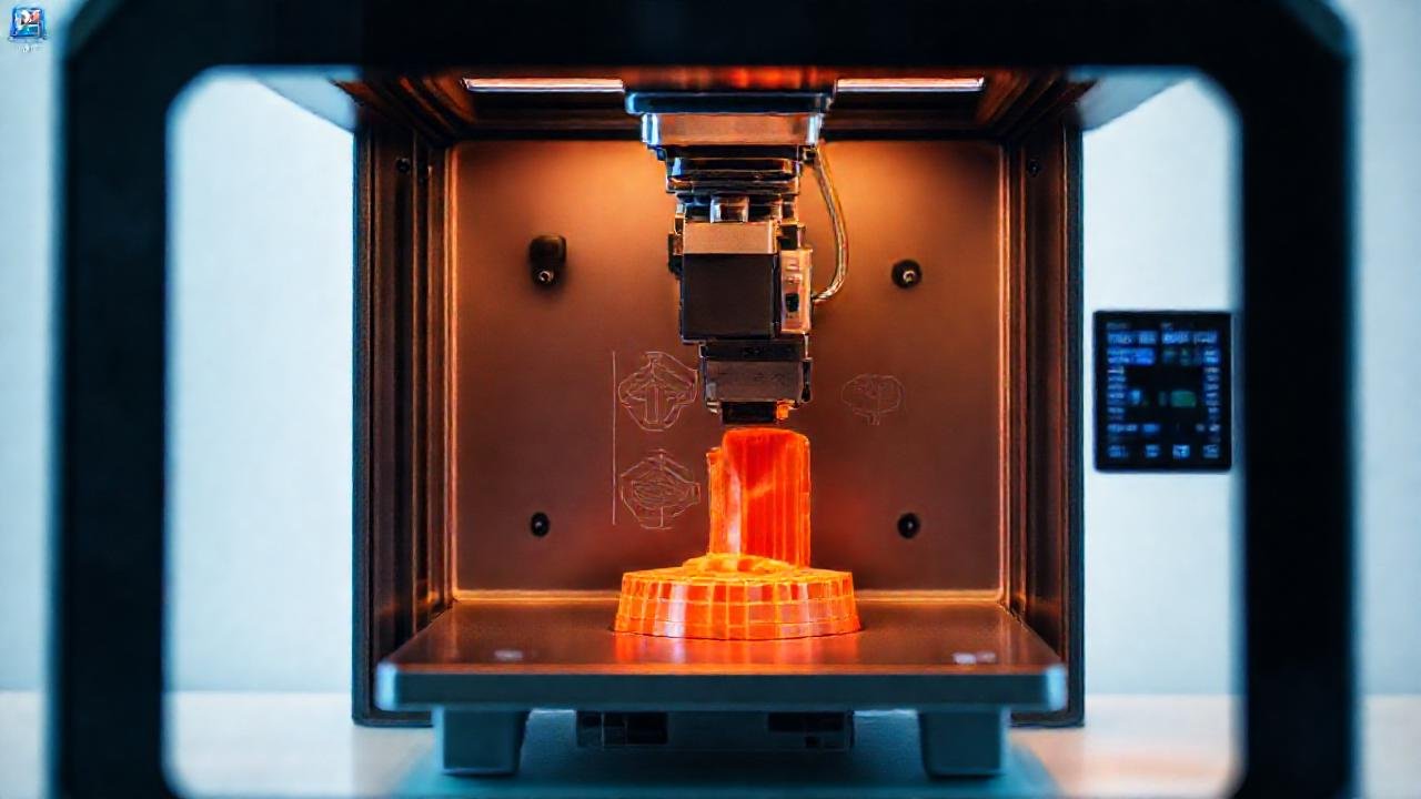 Impresora 3D profesional y precisa en pantalla