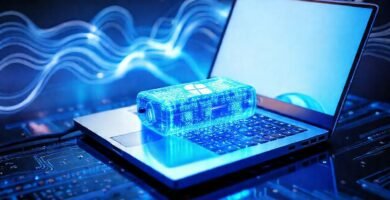 Tecnología futurista: energía y diseño elegante