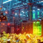 Planta futurista recicla energía con robots