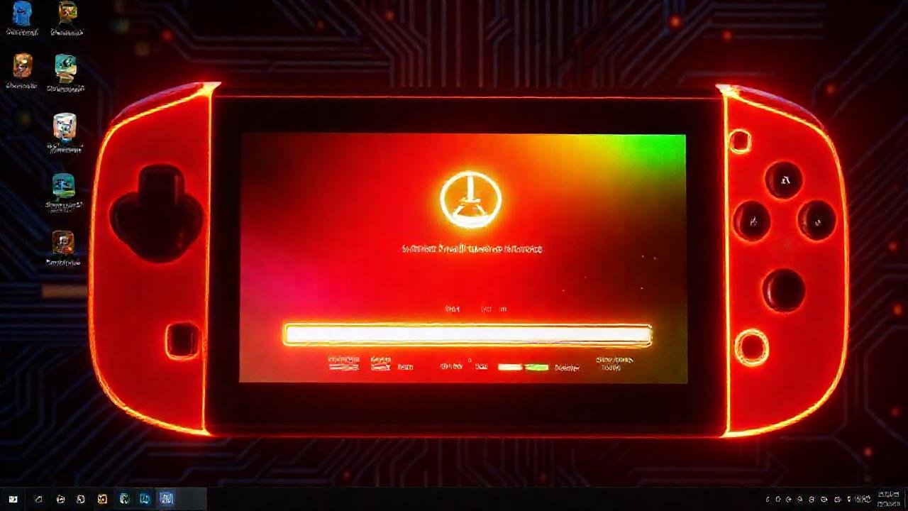 Consola moderna muestra juego actualizado