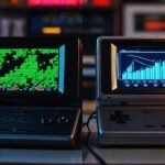 Consolas retro lucen arte pixelado vibrante