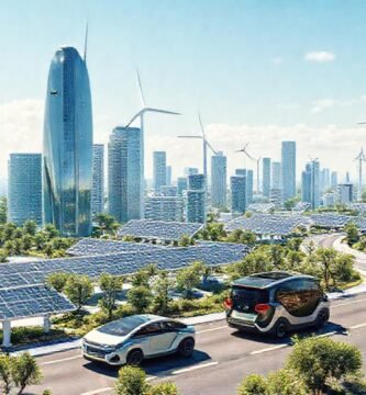 Una ciudad futurista