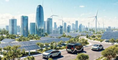 Una ciudad futurista