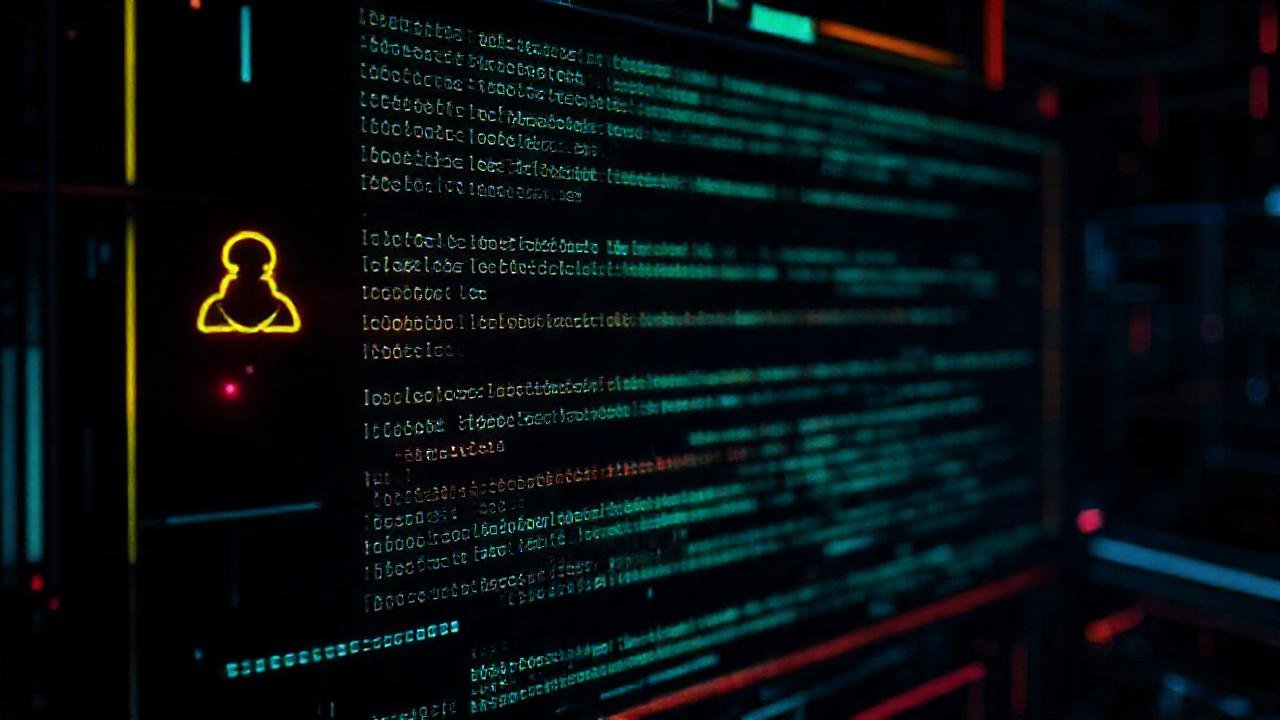 Interfaz cyberpunk cambia propietario y datos