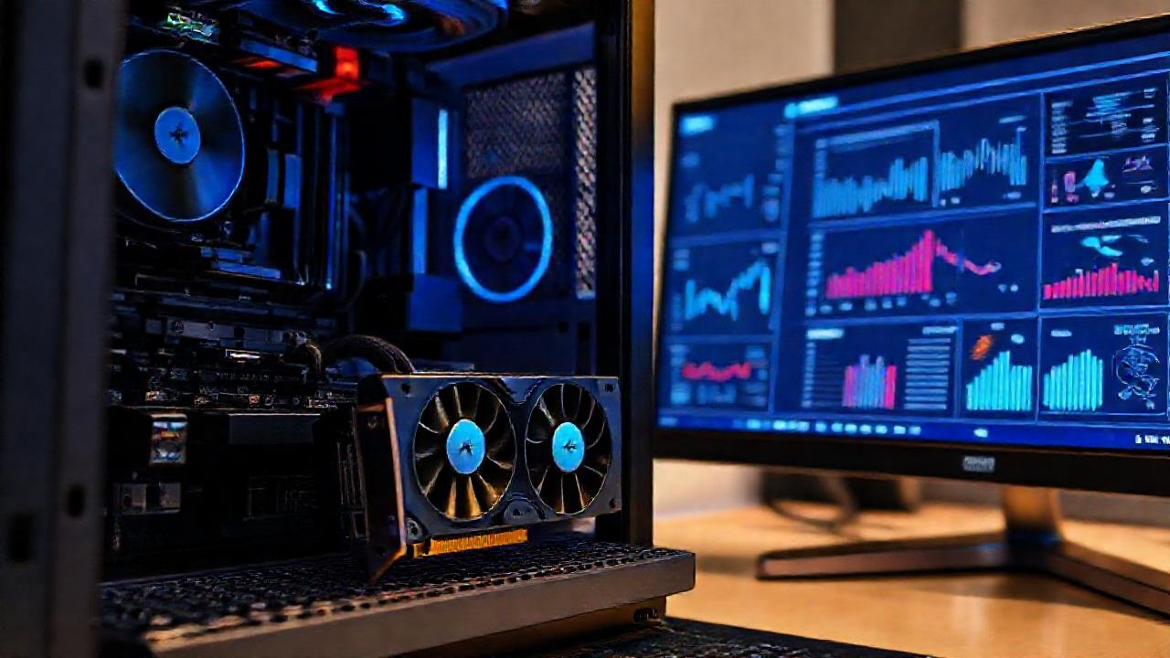 Componentes informáticos: comparación gráfica y diseño