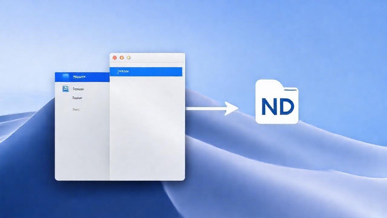 Finder facilita transferencias de archivos y archivos