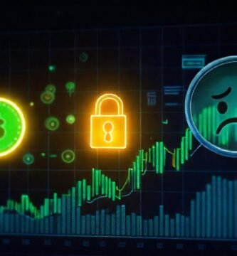 Gráfico cripto: seguridad digital y preocupación