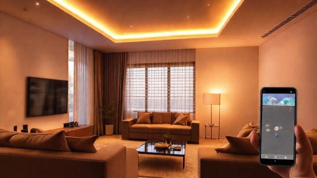 Un hogar inteligente ofrece un ambiente cálido y tecnológico