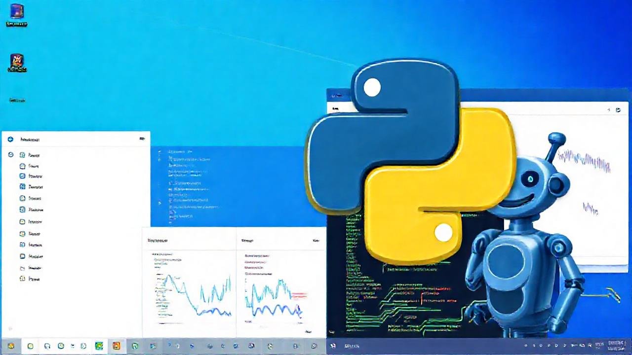 Python automatiza tareas de manera visual