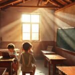 Niños aprenden con tecnología en escuela