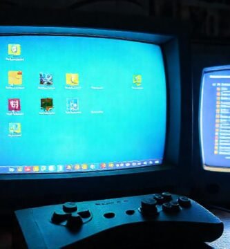 Interfaz retro vibrante y atractiva