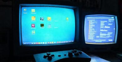 Interfaz retro vibrante y atractiva