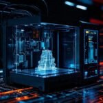 Impresora 3D futurista