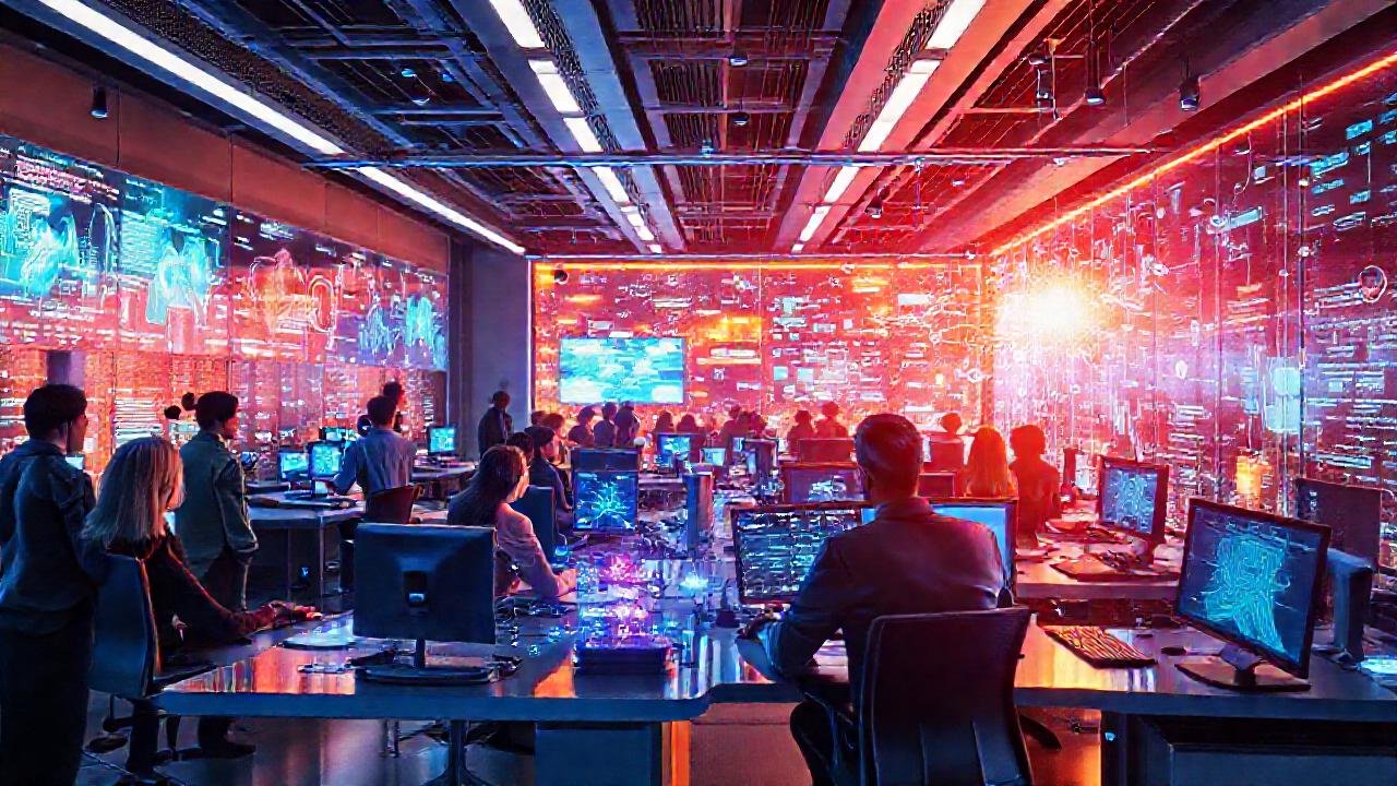 Oficina futurista: tecnología colaborativa e integrada